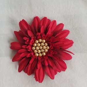 Fabric Hair Flower Clip